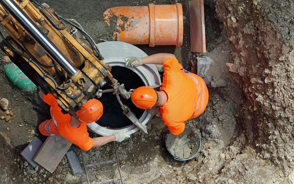 travaux assainissement Dampmart